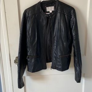 Leather jacket